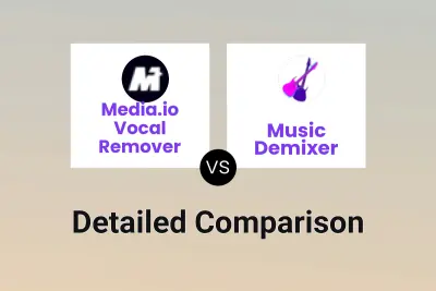 Media.io Vocal Remover vs Music Demixer