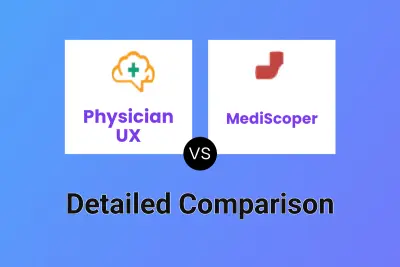 Physician UX vs MediScoper