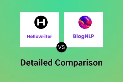 Hellowriter vs BlogNLP