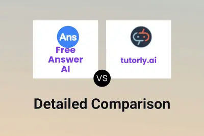 Free Answer AI vs tutorly.ai