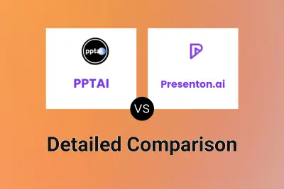 PPTAI vs Presenton.ai