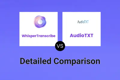 WhisperTranscribe vs AudioTXT