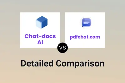 Chat-docs AI vs pdfchat.com