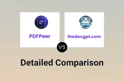 PDFPeer vs thedocgpt.com