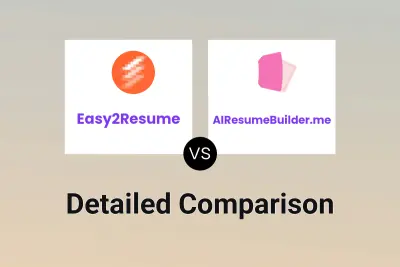 Easy2Resume vs AIResumeBuilder.me