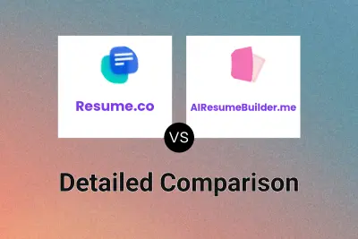 Resume.co vs AIResumeBuilder.me