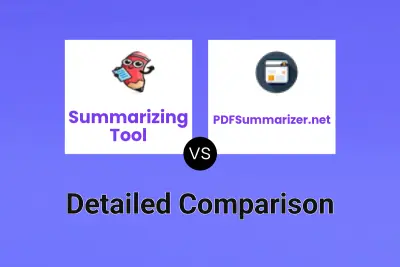 Summarizing Tool vs PDFSummarizer.net