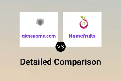 aithename.com vs Namefruits