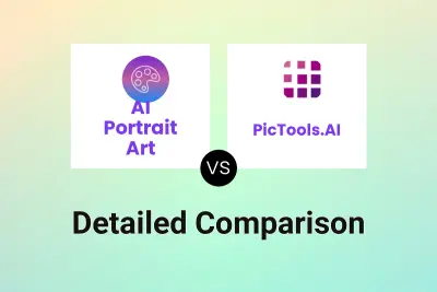 AI Portrait Art vs PicTools.AI