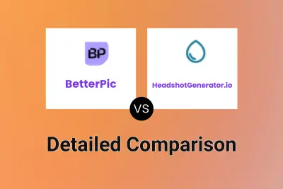 BetterPic vs HeadshotGenerator.io