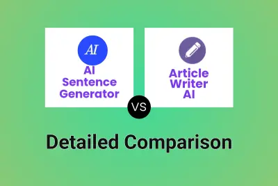 AI Sentence Generator vs Article Writer AI