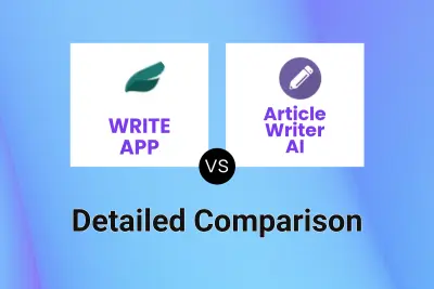 WRITE APP vs Article Writer AI