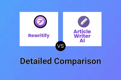 Rewritify vs Article Writer AI