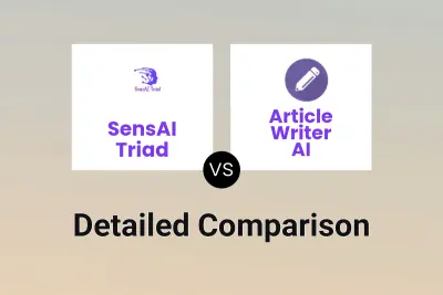 SensAI Triad vs Article Writer AI