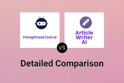 ParaphraseTool.ai vs Article Writer AI
