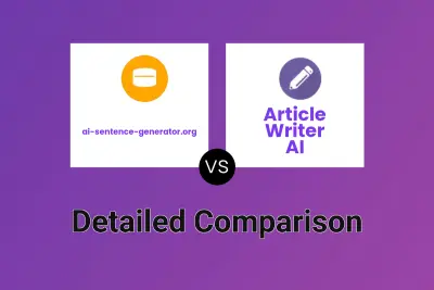 ai-sentence-generator.org vs Article Writer AI