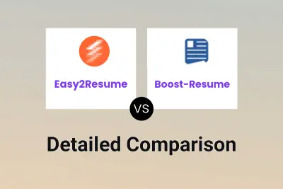 Easy2Resume vs Boost-Resume