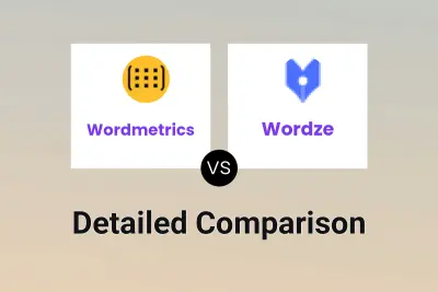 Wordmetrics vs Wordze