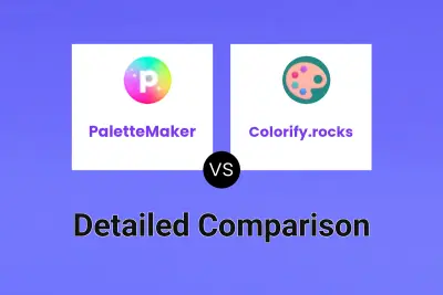 PaletteMaker vs Colorify.rocks