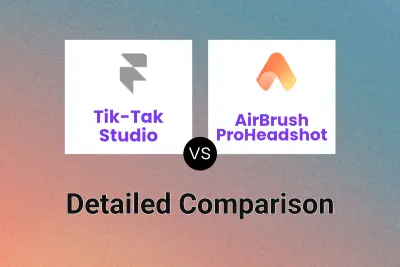 Tik-Tak Studio vs AirBrush ProHeadshot