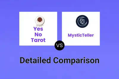 Yes No Tarot vs MysticTeller