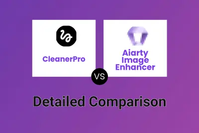 CleanerPro vs Aiarty Image Enhancer