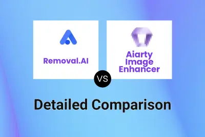 Removal.AI vs Aiarty Image Enhancer