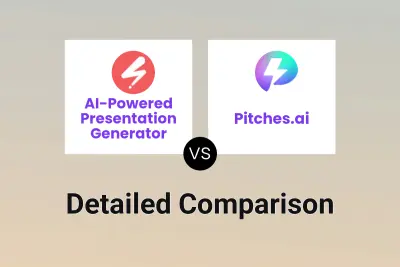 AI-Powered Presentation Generator vs Pitches.ai