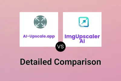 AI-Upscale.app vs ImgUpscaler AI