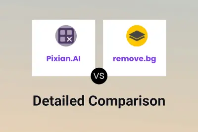 Pixian.AI vs remove.bg