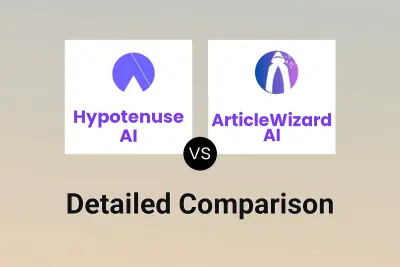 Hypotenuse AI vs ArticleWizard AI