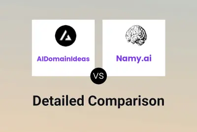 AIDomainIdeas vs Namy.ai