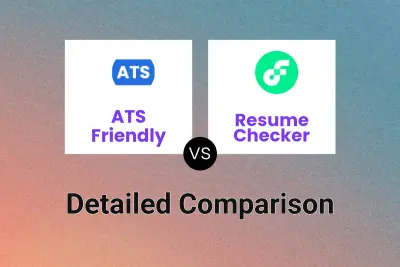 ATS Friendly vs Resume Checker