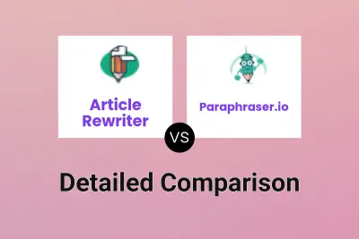 Article Rewriter vs Paraphraser.io