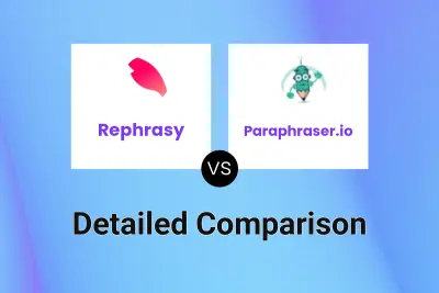 Rephrasy vs Paraphraser.io
