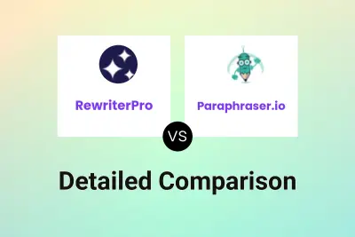 RewriterPro vs Paraphraser.io