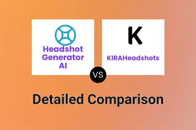 Headshot Generator AI vs KIRAHeadshots
