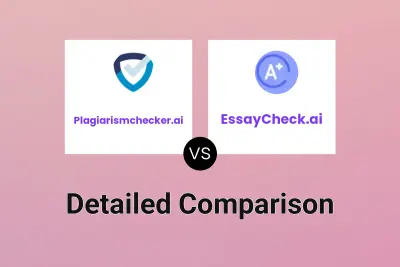 Plagiarismchecker.ai vs EssayCheck.ai