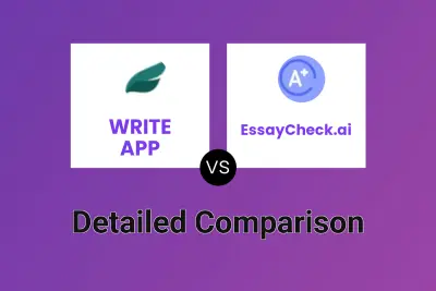 WRITE APP vs EssayCheck.ai