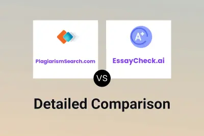 PlagiarismSearch.com vs EssayCheck.ai