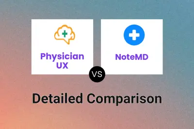 Physician UX vs NoteMD