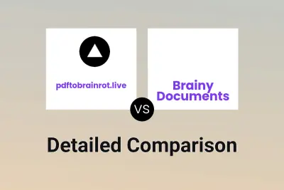 pdftobrainrot.live vs Brainy Documents
