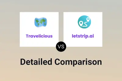 Travelicious vs letstrip.ai