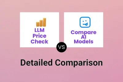 LLM Price Check vs Compare AI Models