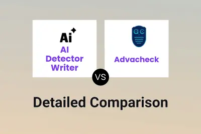 AI Detector Writer vs Advacheck