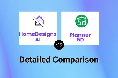 HomeDesigns AI vs Planner 5D