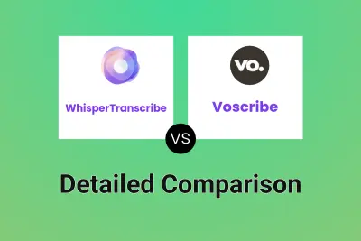 WhisperTranscribe vs Voscribe