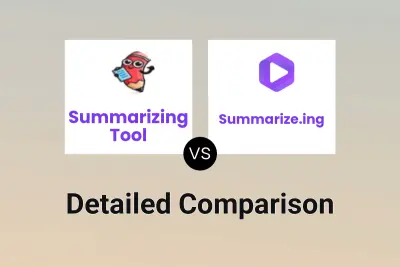 Summarizing Tool vs Summarize.ing