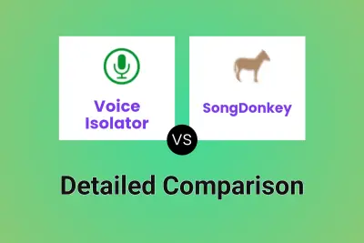 Voice Isolator vs SongDonkey