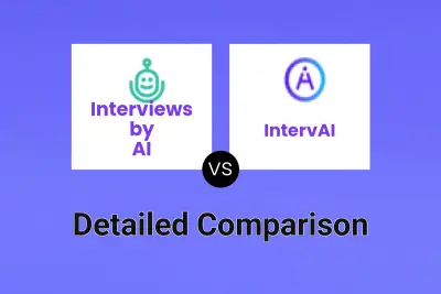 Interviews by AI vs IntervAI